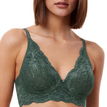 Triumph Bh Amourette Charm Conscious N03 Mørkgrøn  B 70 Dame