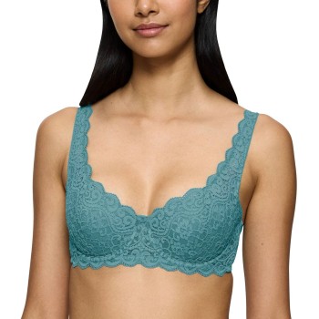 Triumph BH Amourette Wired Bra With Lace Turkise B 75 Dame