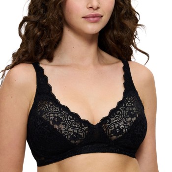 Triumph BH Amourette Wireless Bra Sort D 75 Dame