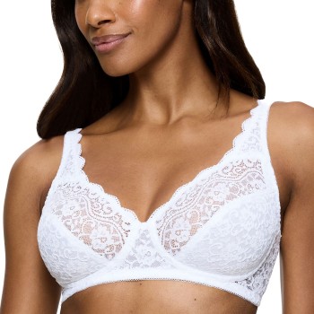 Triumph Bh Amourette Wireless Bra Hvid C 80 Dame