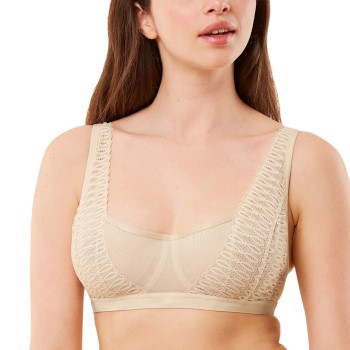 Triumph BH Aura Spotlight T W02 Creme polyamid G 85 Dame