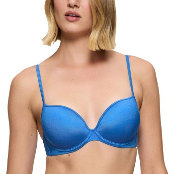 Triumph Midnight Swim Push-Up Bikini Top Blå C 42 Dame