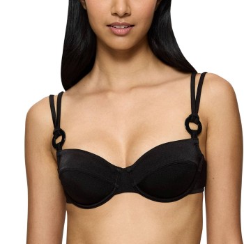 Triumph Midnight Swim Wired Bikini Top Sort C 38 Dame