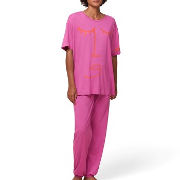Triumph Shortsleeve Pyjamas Rosa 38 Dame