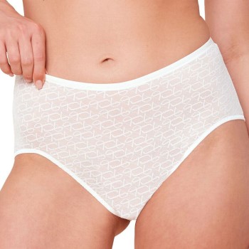 Triumph Trusser Signature Sheer Maxi Hvid 42 Dame