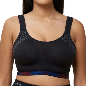 triaction by Triumph Triumph Triaction Cardio Flow N01 EX BH Sort E 85 Dame