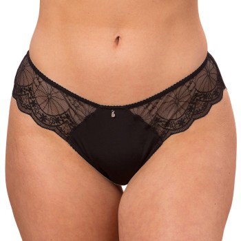 Trofé Trofe Brazilian Brief Trusser Sort polyamid Large Dame