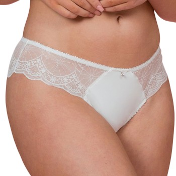 Trofé Trofe Brazilian Brief Trusser Hvid polyamid Medium Dame