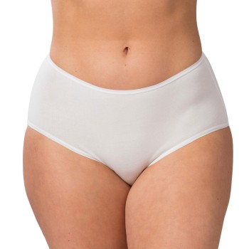 Trofé Trofe Cotton Midi Trusser Champagne bomuld Small Dame