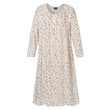 Trofé Trofe Herbal Raglan Long Sleeve Dress Blomstret bomuld Large Dame