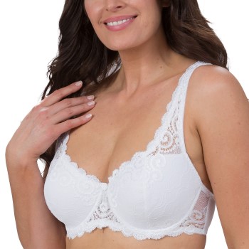 Trofé Trofe Irene Underwire Bra BH Hvid polyamid D 95 Dame