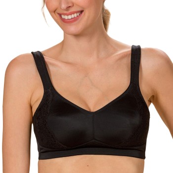 Trofé Trofe Louise Soft Bra Bh Sort polyamid B 90 Dame