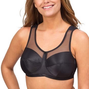 Trofé Trofe Rosie Wireless Bra BH Sort D 95 Dame