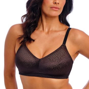 Wacoal Bh Back Appeal Wire Free Bra Sort polyamid C 90 Dame