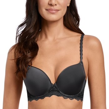 Wacoal BH Lace Perfection Contour Bra Sort D 80 Dame