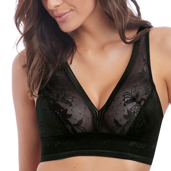 Wacoal BH Net Effects Bralette Sort 80 Dame