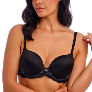 Wacoal BH Vivid Attraction UW Contour Bra Sort C 80 Dame