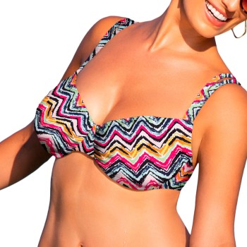 Wiki Jamaica Adjustable Bikini Top Flerfarvet C 75 Dame