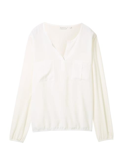 TOM TAILOR Bluse  hvid