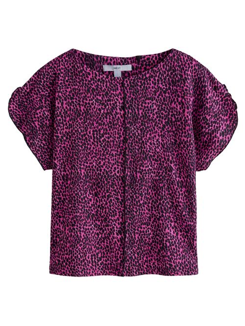 Next Shirts  mørk pink / sort
