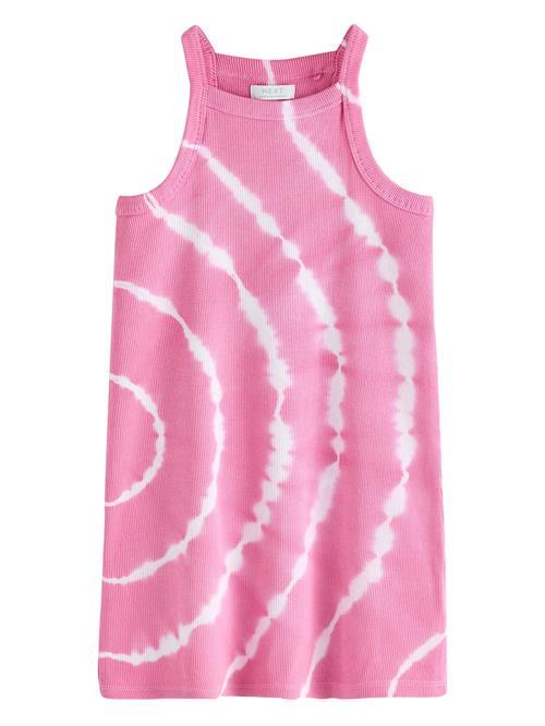 Next Kjole  lys pink / hvid