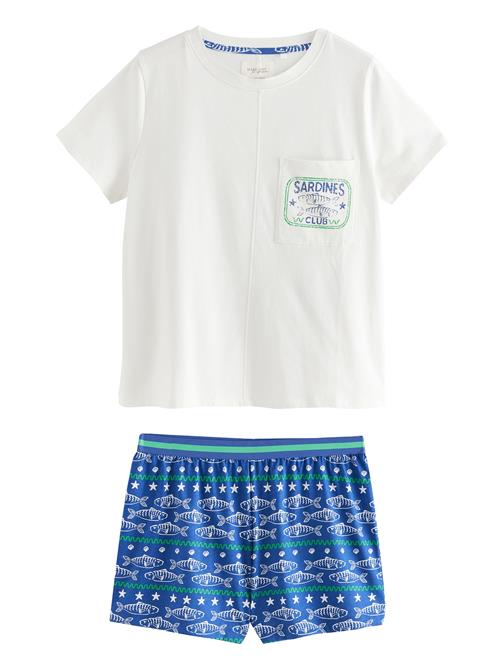 Se Next Pyjamas  blå / hvid ved About You