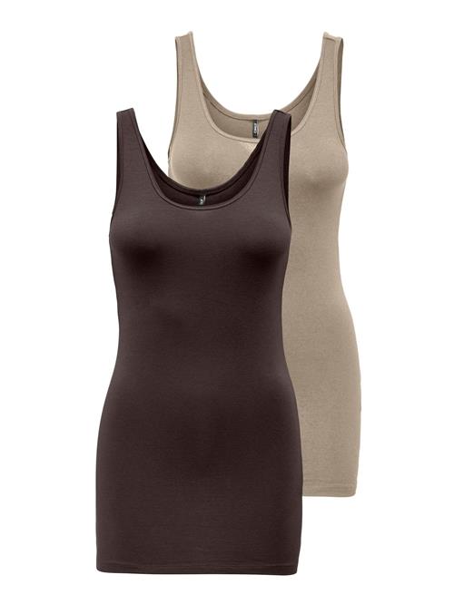 ONLY Overdel 'ONLLive Love'  choko / cappuccino