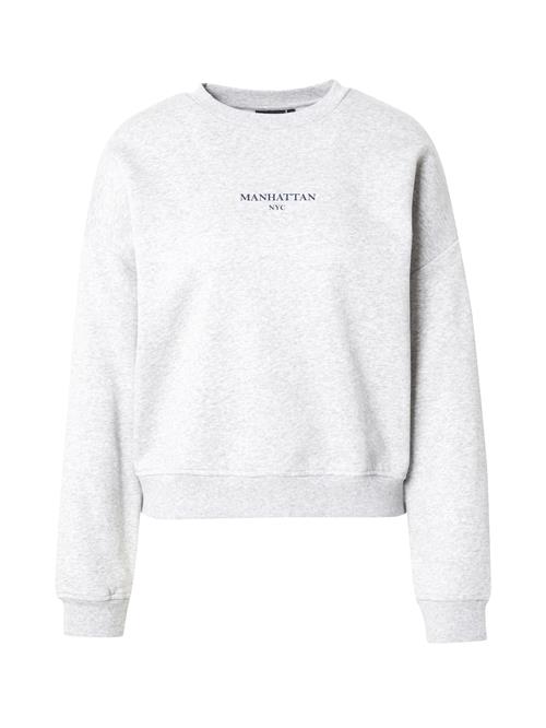ONLY Sweatshirt 'ONLSWEAT'  grå-meleret / sort