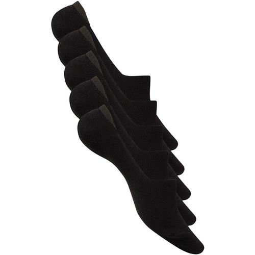 URBAN QUEST 5-Pack Bamboo No Show Sokker
