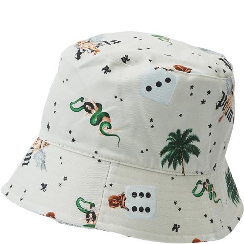 PALM ANGELS Pin Up All Over Bucket Cap