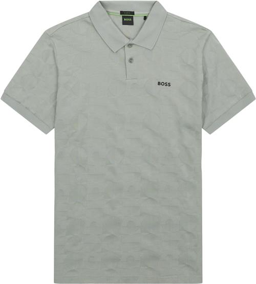 BOSS Athleisure Pirax Striped Polo T-shirt