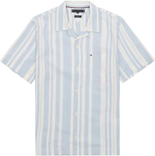 Tommy Hilfiger Striped Camp Collar Skjorte