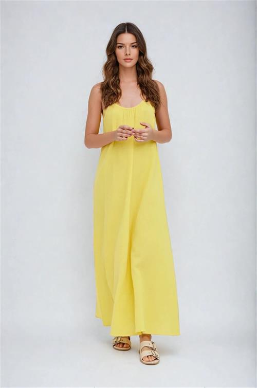 Natali Singlet Kjole - Yarrow - M - Vero Moda