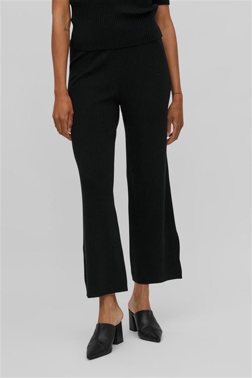 Kasley Flared Pants - Sort - XS - VILA