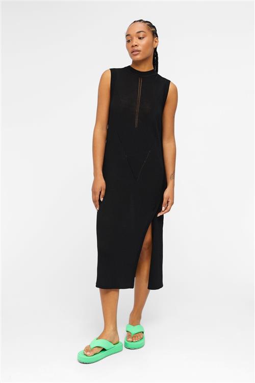 Bianka Knit Kjole - Sort - L - Object