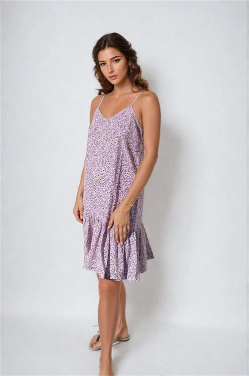 Star Singlet Kjole - Lemon Meringue - XS - ONLY