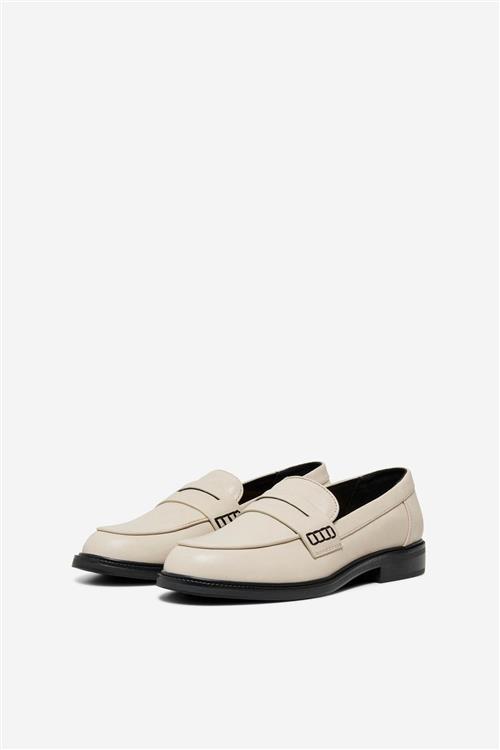 Lux Loafer Sko - White Smoke - 41 - ONLY