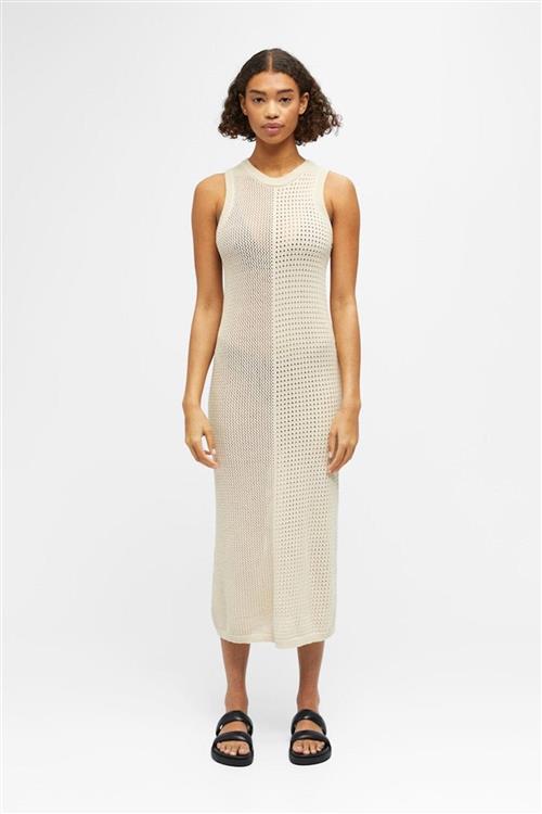 Palia Strik Kjole - Sandshell - L - Object
