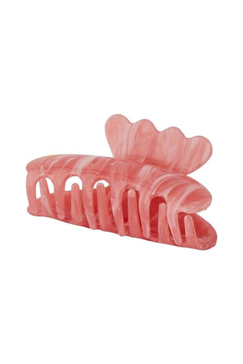 Nuvo Hårklemme - Strawberry Pink - One Size - PIECES