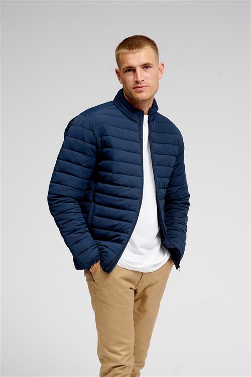 Basic Let Pufferjakke - Navy Blazer - Herre - 2XL - TeeShoppen