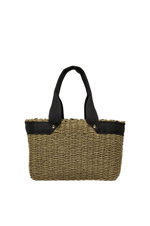 Johanna Straw Taske - Irish Cream - One Size - ONLY