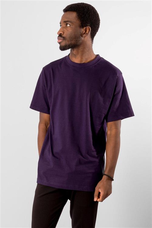 Oversized T-shirt - Lilla - Herre - M - TeeShoppen
