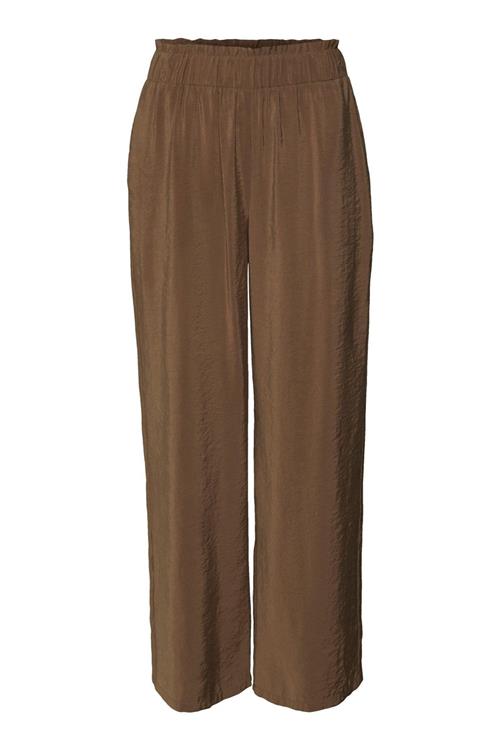 Queeny Regular Pants - Toffee - Regular fit - L - Vero Moda