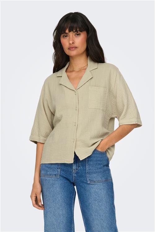 Thyra Skjorte - Oxford Tan - XS - ONLY