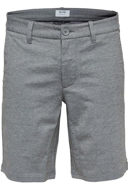 Mark Shorts - Lyse grå - Herre - 33 - Only & Sons