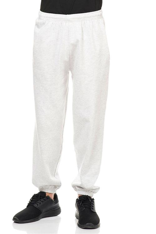 Basic Sweatpants - Askegrå (dame) - Dame - L - TeeShoppen