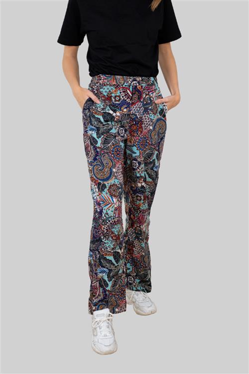 Sarai Pants - Scuba Blue - Dame - M - Vero Moda
