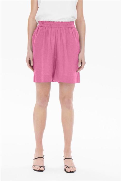 Tokyo Linen Shorts - Sachet Pink - M - ONLY