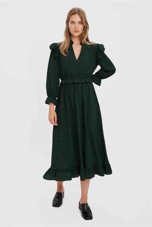 Vienna Calf Kjole - Greener Pastures - XS - Vero Moda