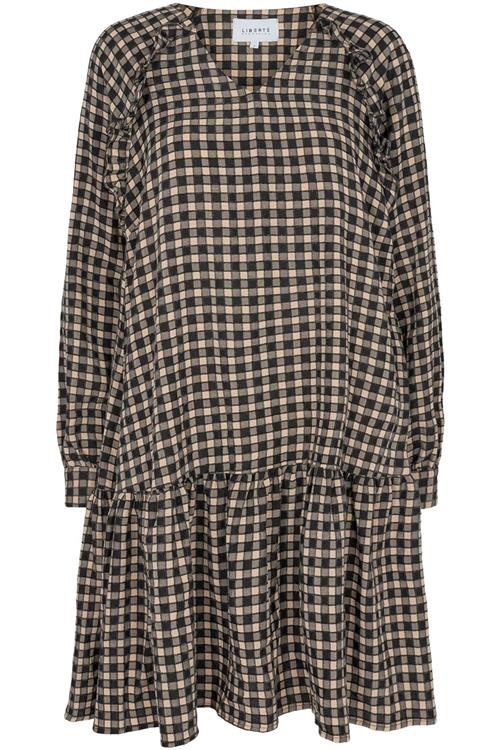 Dana Dress - Sort Sand-Ternet - Dame - M - Liberté